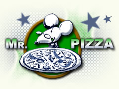 Mr. Pizza Logo